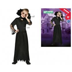 DISFRAZ MUJER ARAÑA NIÑA INFANTIL NEGRO