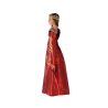 DISFRAZ REINA MEDIEVAL ROJO INFANTIL
