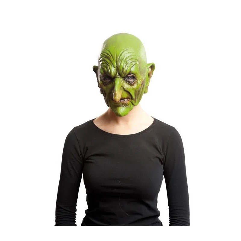 Máscara de Bruja Verde