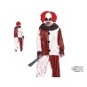 Disfraz de Payaso Rayas Destripador para hombre