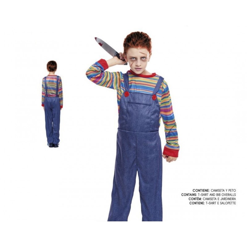 Disfraz de Muñeco Asesino para Niño