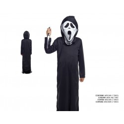 Disfraz de Asesino Scream para Niños