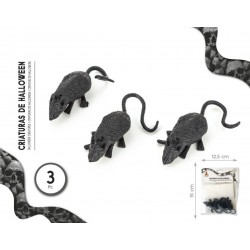 Ratones Decoración 3 unid.