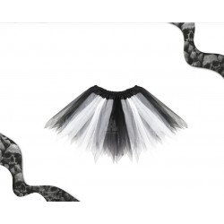 Tutu Bicolor Negro Blanco