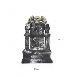 Lápida Decoración Halloween 49 x 29 cm.