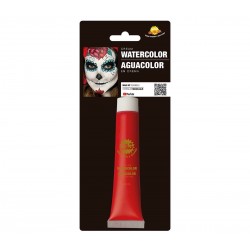 Maquillaje al Agua Rojo Tubo 20ml