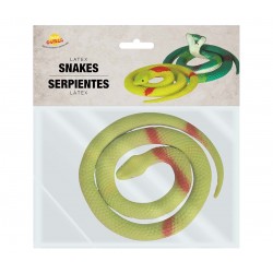 Serpientes Surtidas Látex 70cm.