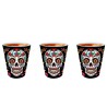 Vaso Chupito Catrina 3uds 5x6cm