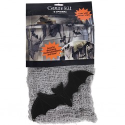 Tela Andrajosa con 6 Murciélagos 75 x 300 cm.