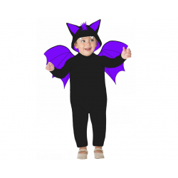 DISFRAZ MURCIÉLAGO NEGRO BEBÉ