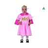 DISFRAZ PRINCESA ROSA CLARO NIÑA BEBÉ