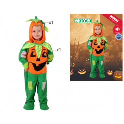 DISFRAZ CALABAZA NIÑO BEBÉ