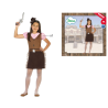 DISFRAZ VAQUERA NIÑA INFANTIL VESTIDO