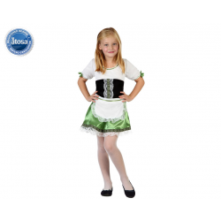 DISFRAZ ALEMAN NIÑA INFANTIL VERDE