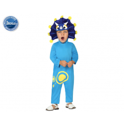 DISFRAZ DRAGON AZUL NIÑO BEBÉ