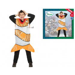 DISFRAZ PEZ NARANJA NIÑO UNISEX INFANTIL