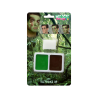 KIT MAQUILLAJE MILITAR CAMUFLAJE CARNAVAL