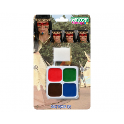 KIT MAQUILLAJE INDIO CARNAVAL