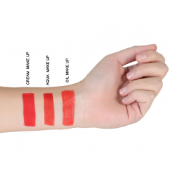 MAQUILLAJE CERA PINTURA FACIAL COLOR ROJO