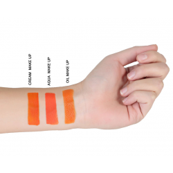 MAQUILLAJE CERA PINTURA FACIAL COLOR NARANJA