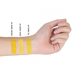 MAQUILLAJE CERA PINTURA FACIAL COLOR AMARILLO