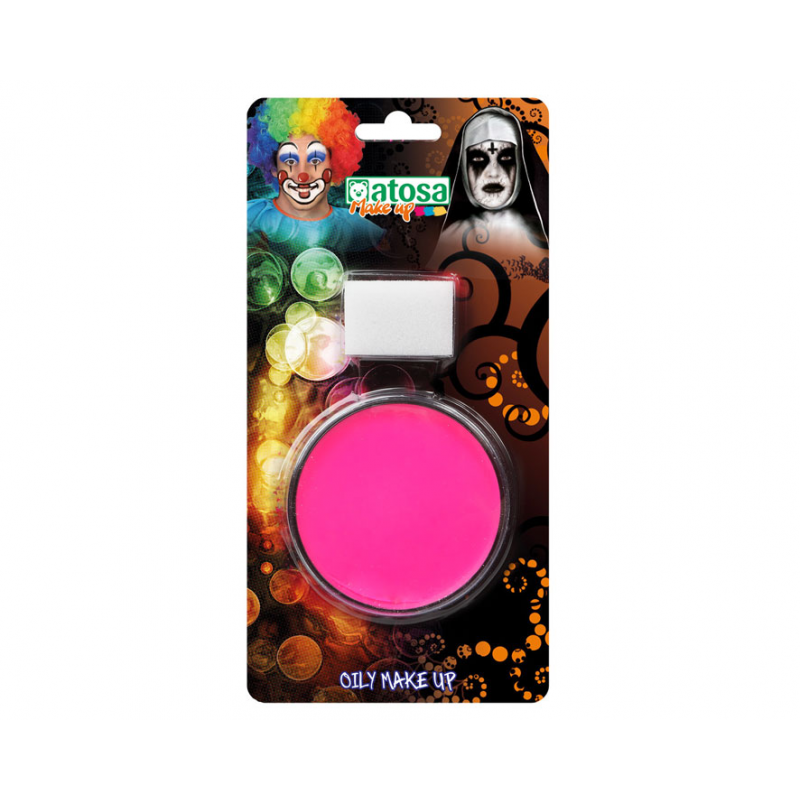 MAQUILLAJE CERA PINTURA FACIAL COLOR FUCSIA