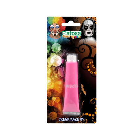 MAQUILLAJE CREMA PINTURA FACIAL COLOR ROSA