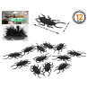 PACK CUCARACHAS NEGRAS HALLOWEEN 12 U