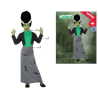 DISFRAZ MONSTRUO NIÑA INFANTIL FRANKENSTEIN