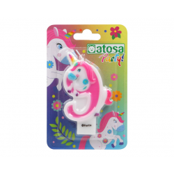 VELA Nº9 UNICORNIO MULTICOLOR
