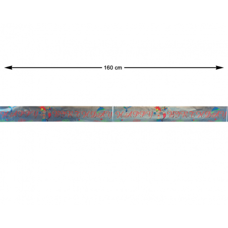 GUIRNALDA HAPPY BIRTHDAY SIRENAS DEL MAR 160 CM