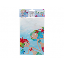 MANTEL PLÁSTICO SIRENAS DEL MAR 180*130 CM