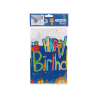 MANTEL PLÁSTICO ANIMALES FELICES HAPPY BIRTHDAY 180*130 CM