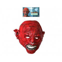 MÁSCARA LATEX MONSTRUO ROJO