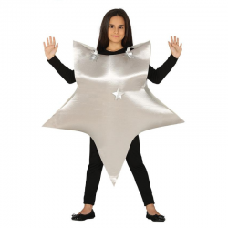 Disfraz de Estrella Plata para Niña - Túnica de Navidad en FOAM