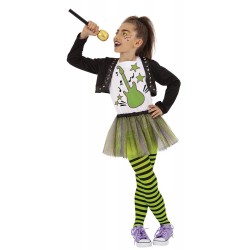 Disfraz de Rockera Jessa para niña