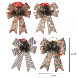 Lazo Decorativo Navideño 20x15