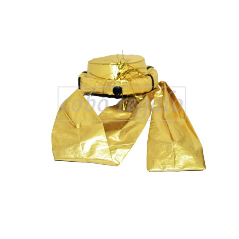 Turbante Gorro Paje Dorado