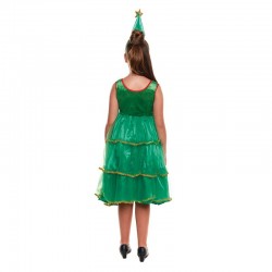 Disfraz de Árbol de Navidad Niña