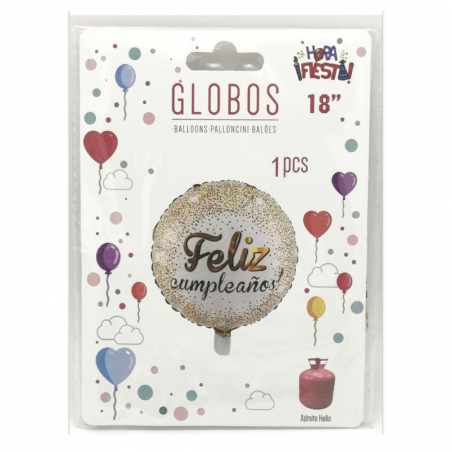 Globo Feliz Cumpleaños...