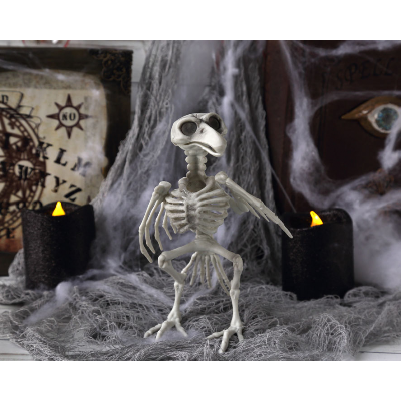 ESQUELETO PAJARO HALLOWEEN 190*12 CM