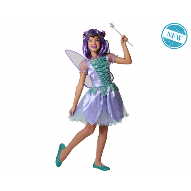 DISFRAZ HADA NIÑA INFANTIL VIOLETA