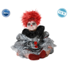 DISFRAZ PAYASO GRIS BEBÉ