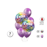 Conjunto de Globos Feliz Cumpleaños 7 Piezas