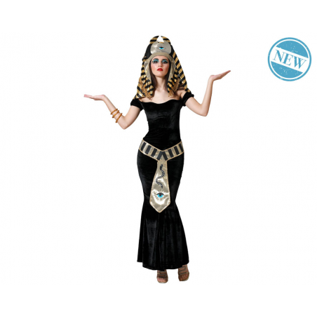 DISFRAZ EGIPCIA NEGRO MUJER ADULTO