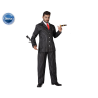 DISFRAZ GANSTER/FANTASMA ADULTO HOMBRE ADULTO