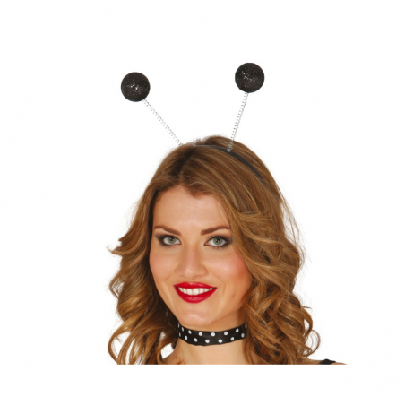 Diadema de Bolas Negras...