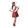 Disfraz Escocesa Rojo Mujer