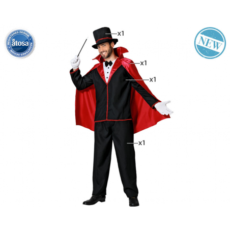 DISFRAZ MAGO ADULTO SORPRENDENTE