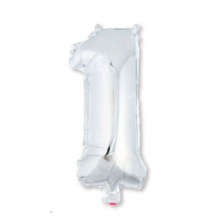 Globo Números Plata 86cm